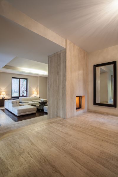 Travertine Installation in Acworth