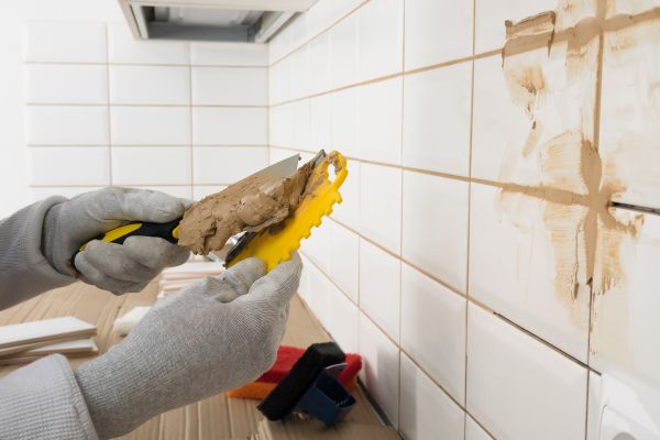 Shower Tile Regrouting in Acworth