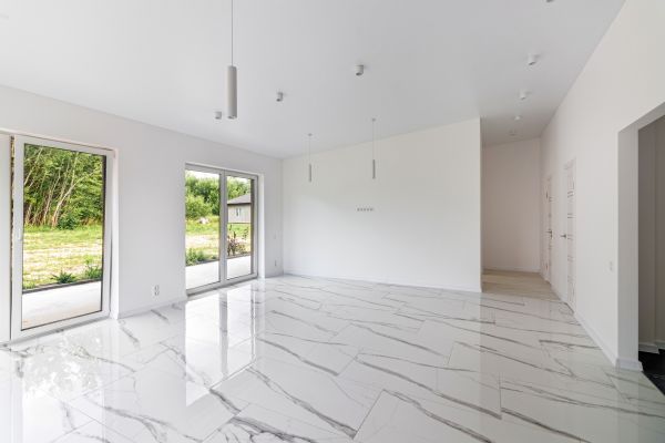 White Marble Tile Installation in Acworth