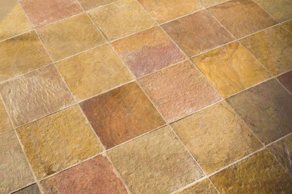 Slate Tile Floor Repair in Acworth